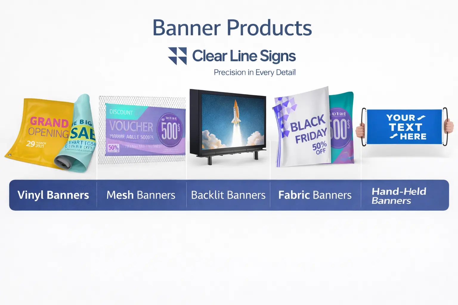 Banner Products: Choosing the Right Banner for Your Business